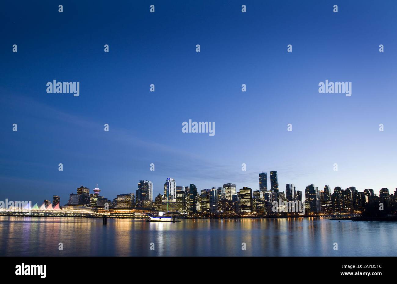 Vancouver Skyline Canada Stock Photo - Alamy