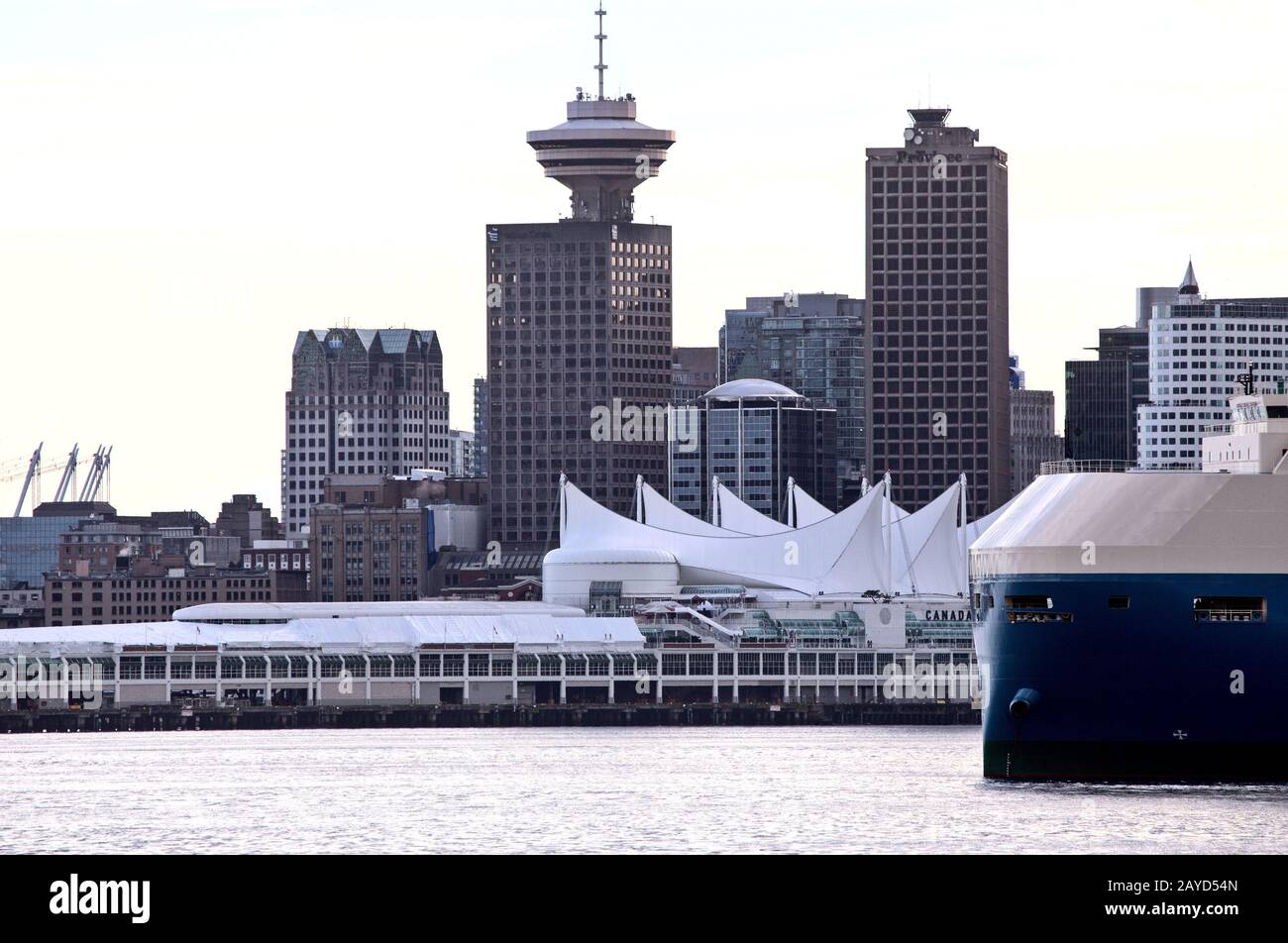 Vancouver Skyline Canada Stock Photo - Alamy