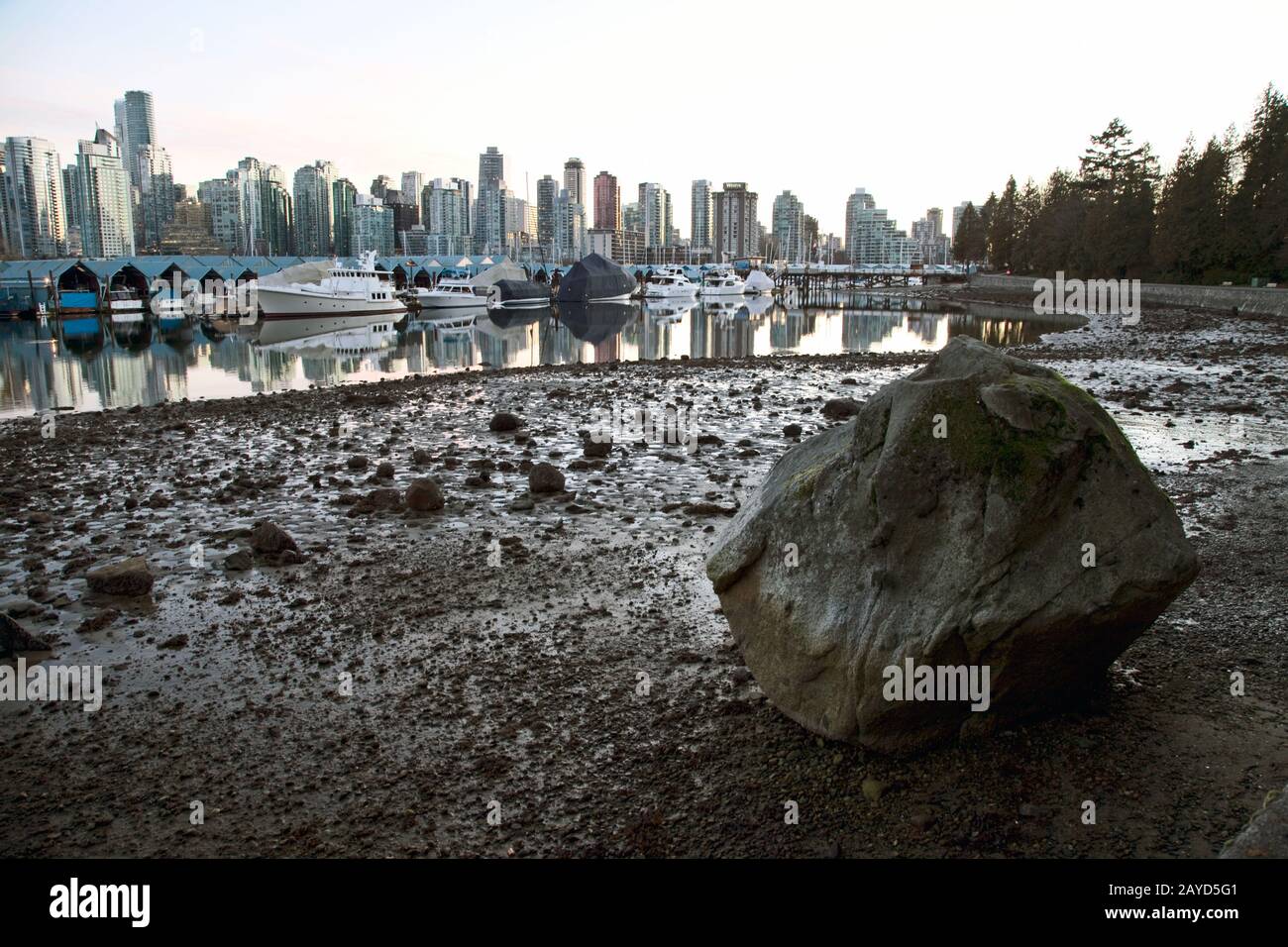 Vancouver Skyline Canada Stock Photo - Alamy
