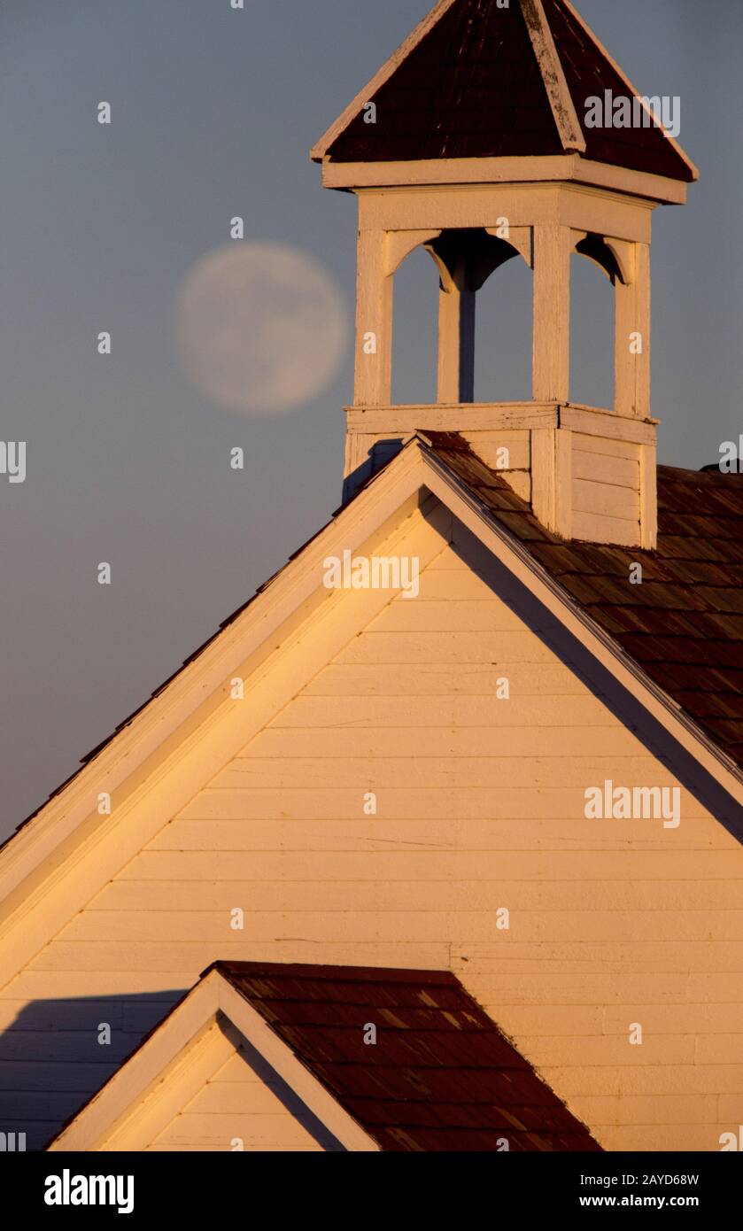 Full Super Moon Stock Photo - Alamy
