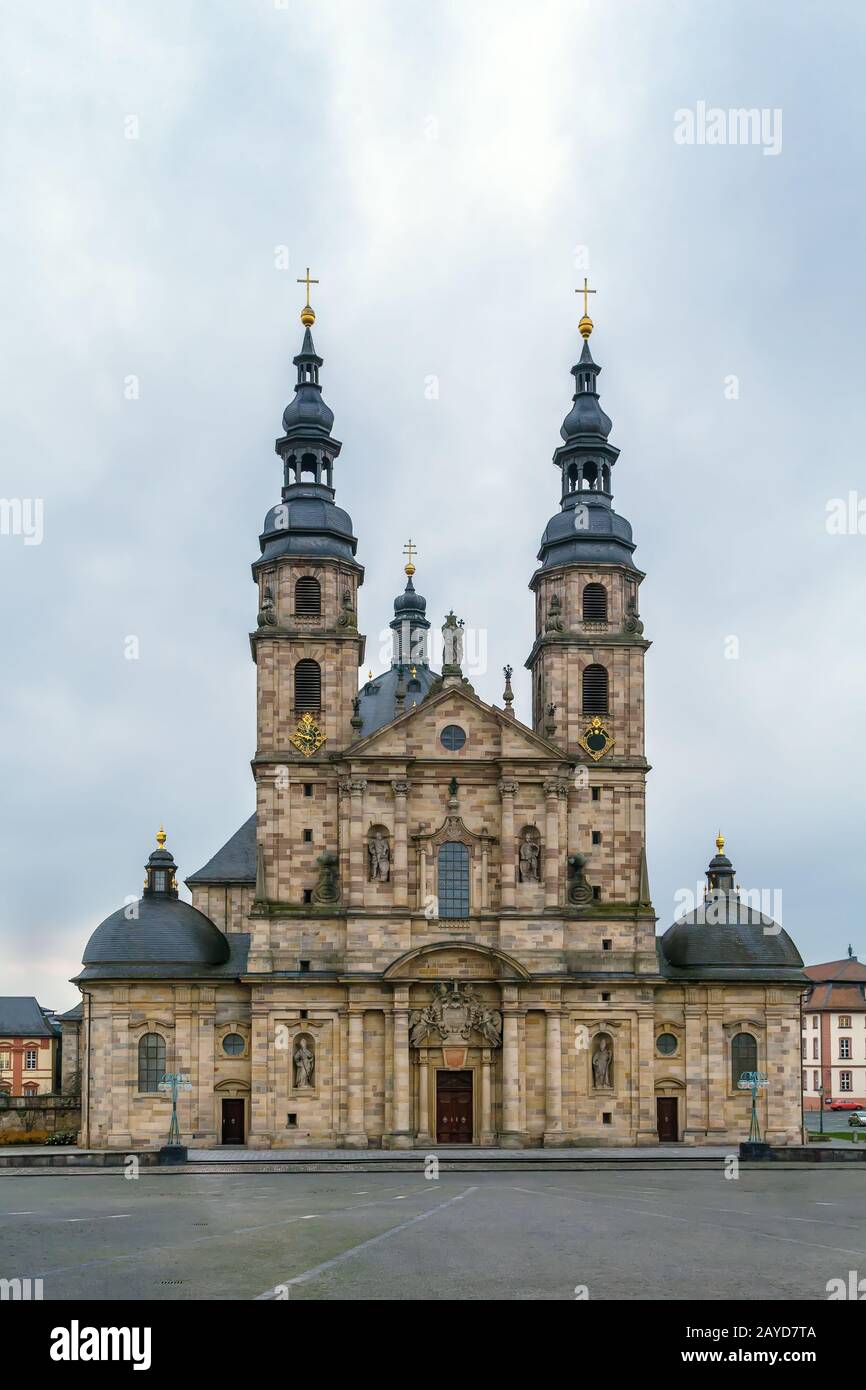 Baroque fulda cathedral hi-res stock photography and images - Alamy