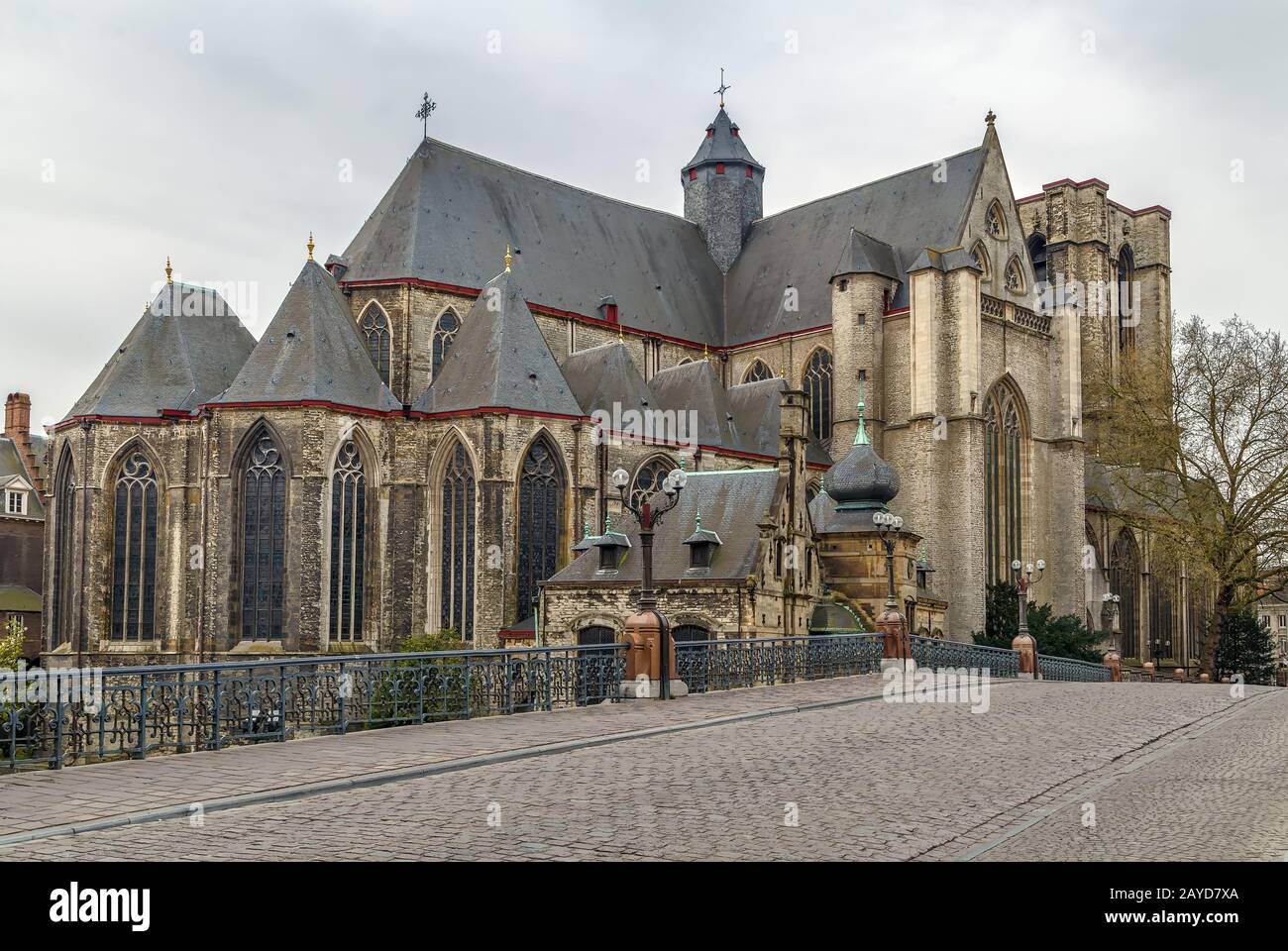 Saint Michael's Church, Ghent, Belgium Stock Photo Alamy