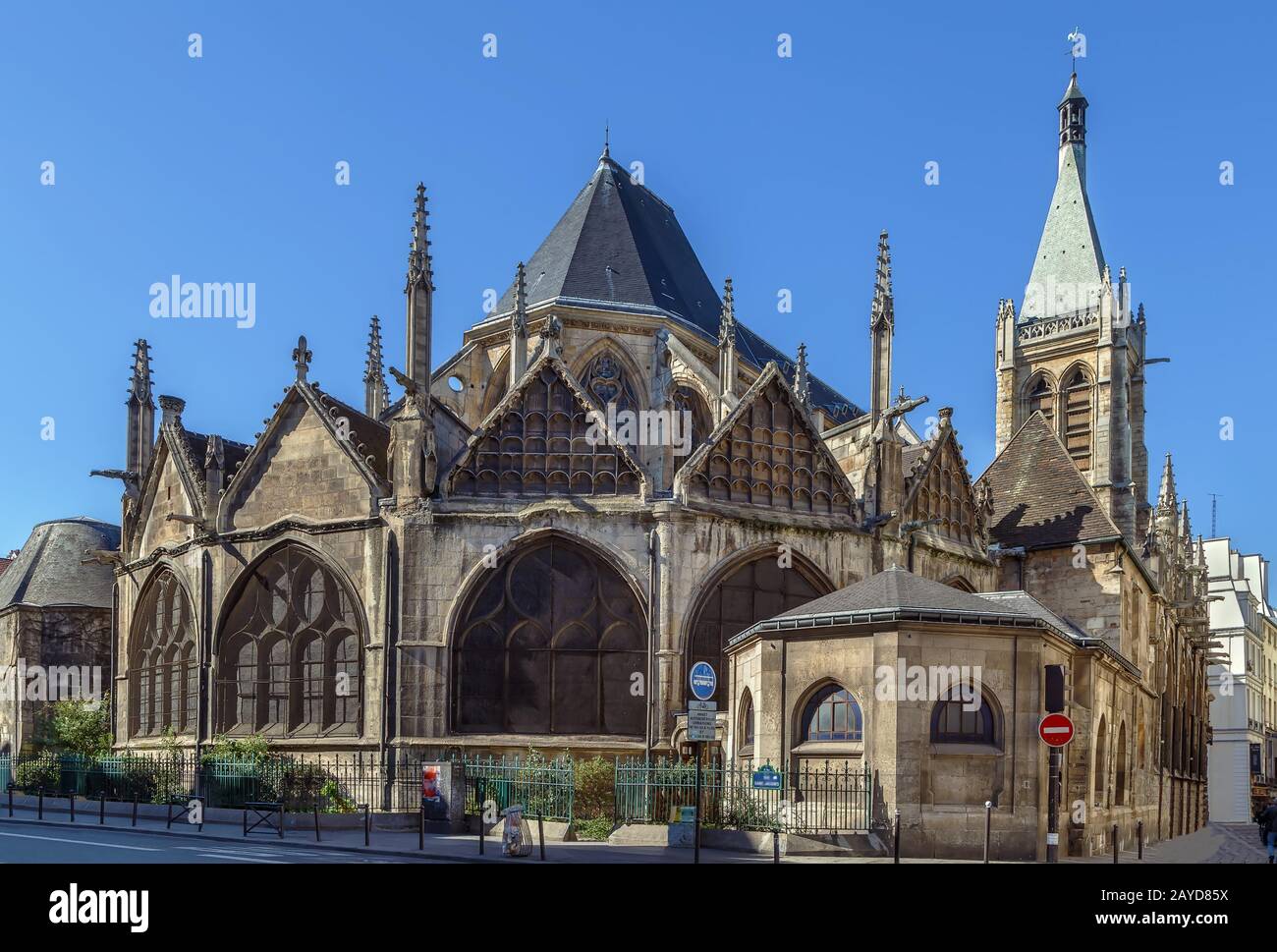 Saint Severin, Paris Stock Photo