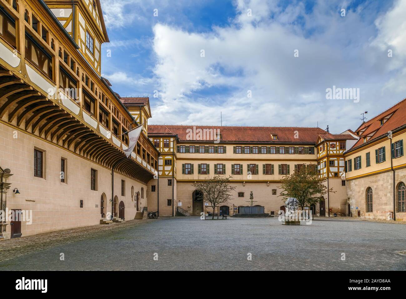 Hohentubingen Castle, Tubingen, Germany Stock Photo