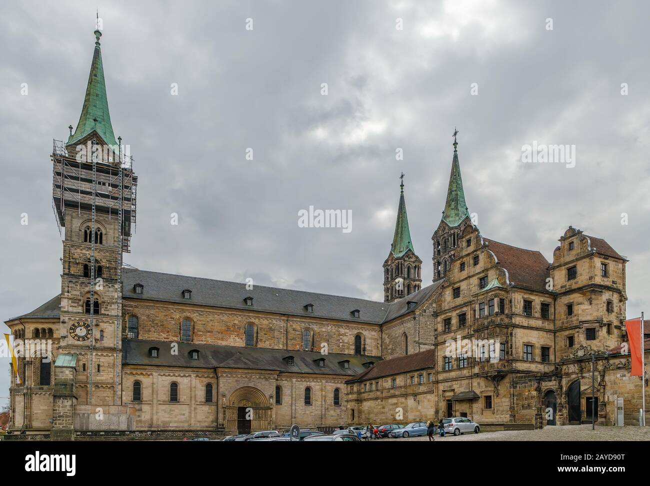 Bamberg cathedral, Germany Stock Photo