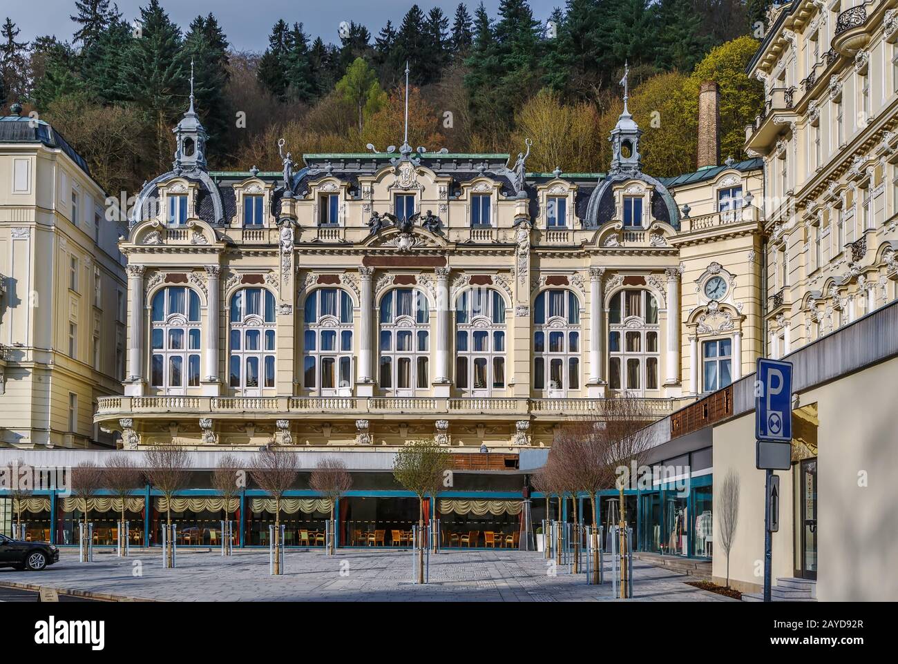 Grandhotel Pupp,Karlovy Vary; Czech republic Stock Photo - Alamy