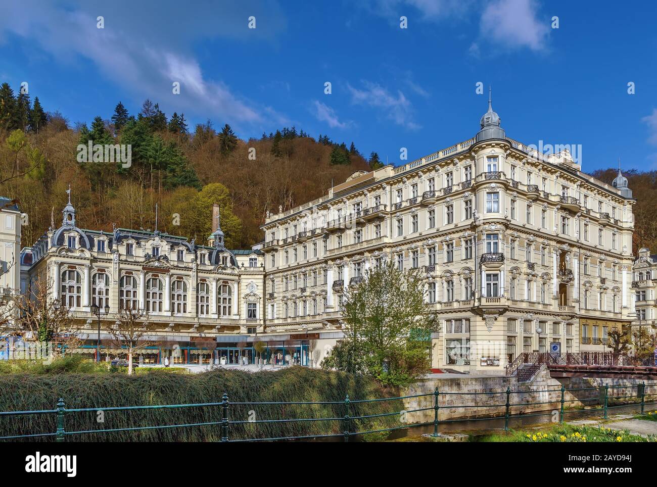 Grandhotel Pupp,Karlovy Vary; Czech republic Stock Photo