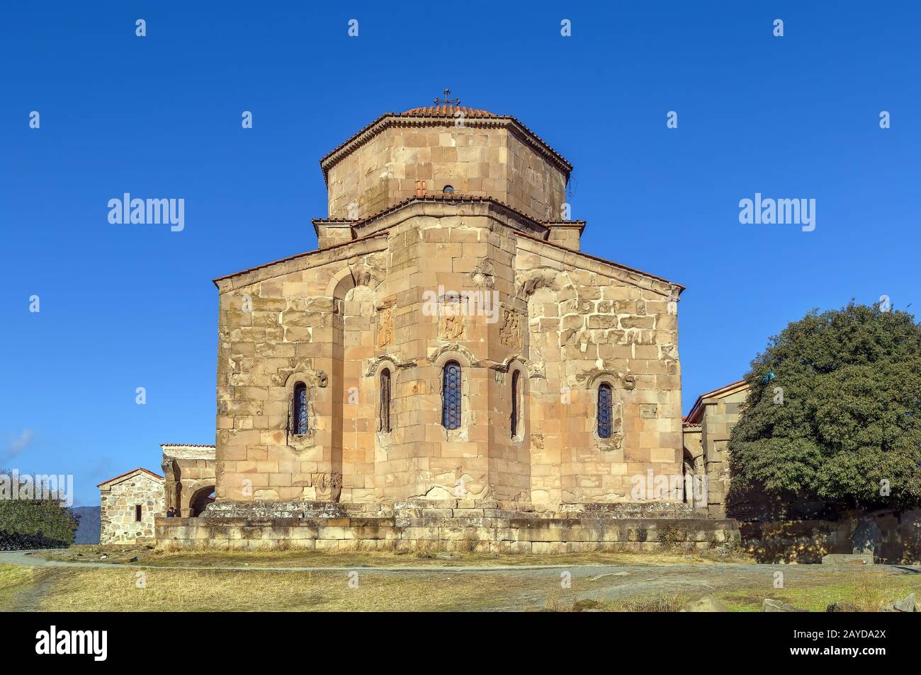 Jvari Monastery, Georgia Stock Photo