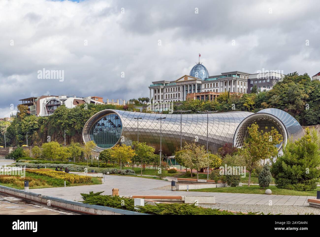 Presidential Administration of Georgia, Tbilisi Stock Photo