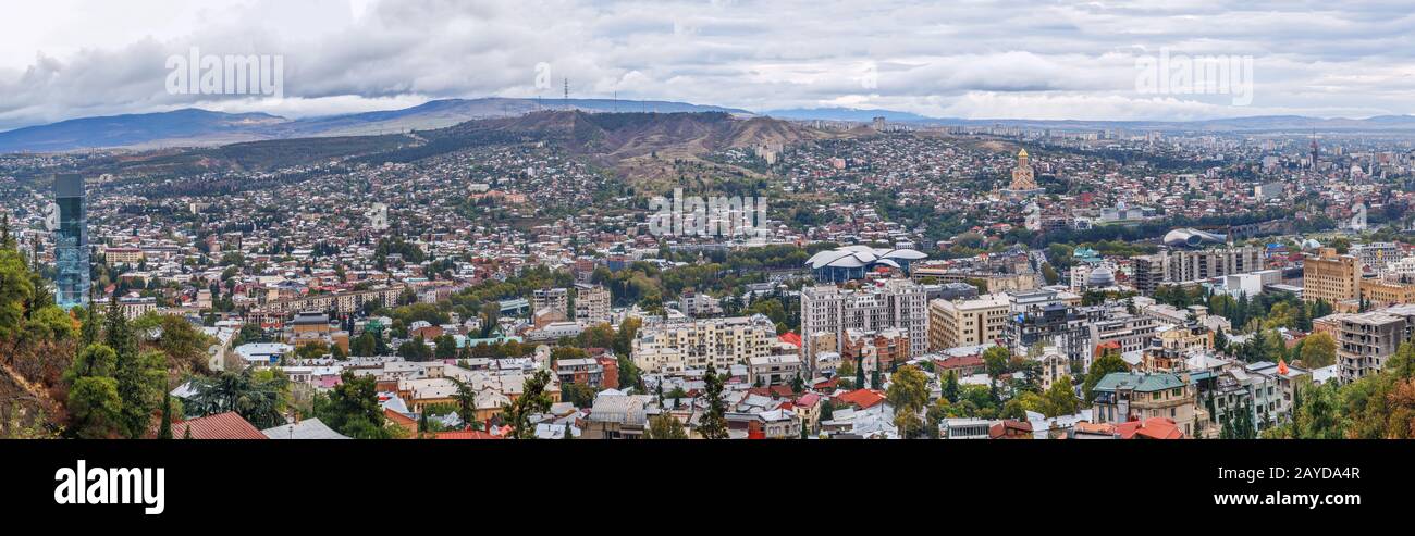 View of Tbilisi, Georgia Stock Photo