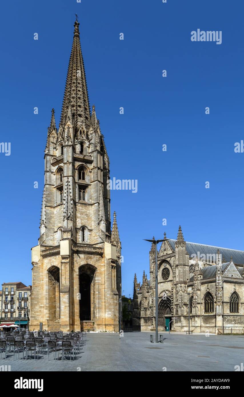 Basilica of St. Michael, Bordeaux Stock Photo - Alamy