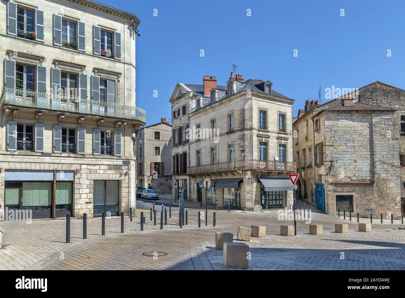 Street in Perigueux, France Stock Photo - Alamy