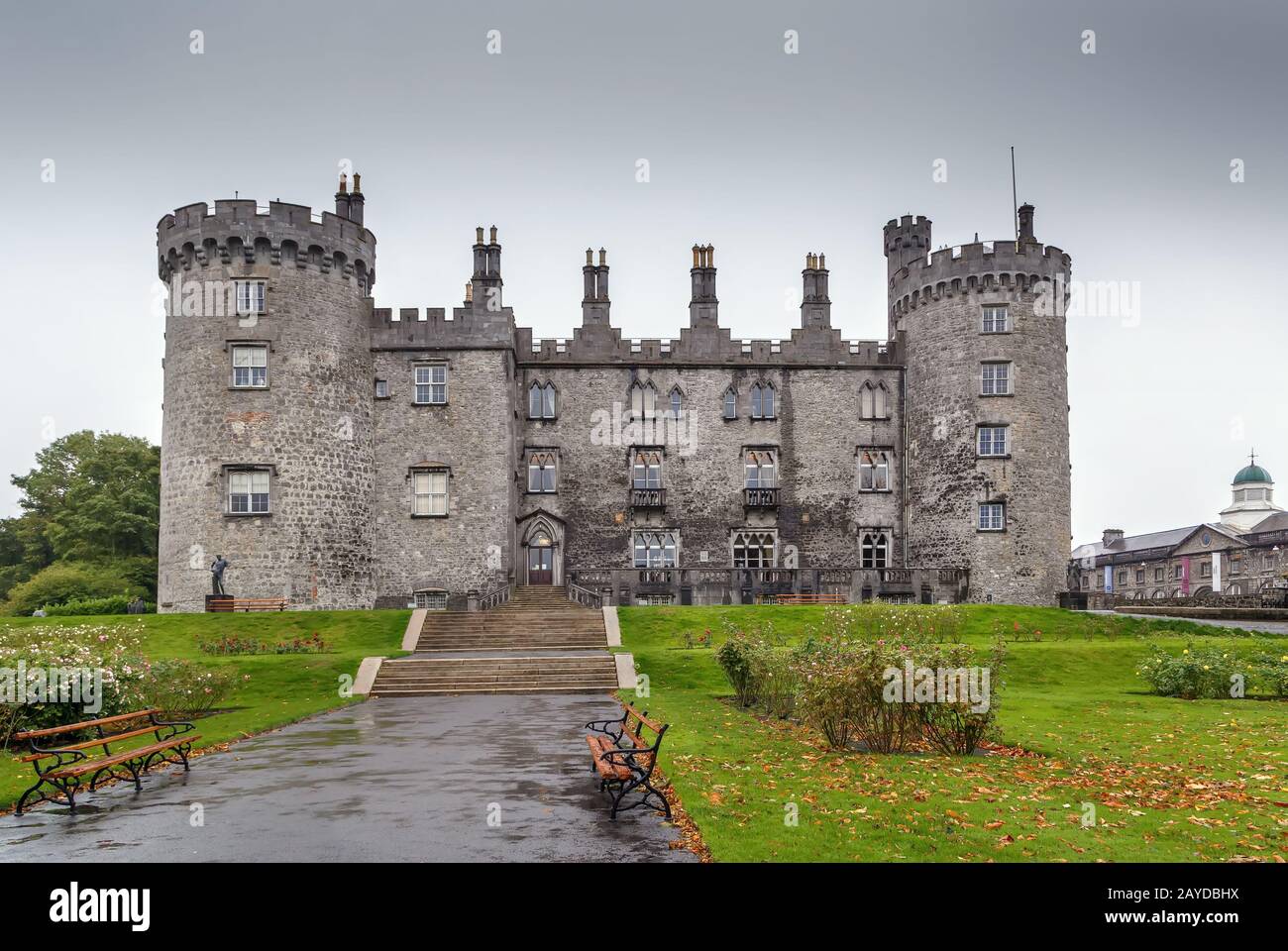 Kilkenny Castle, Ireland Stock Photo