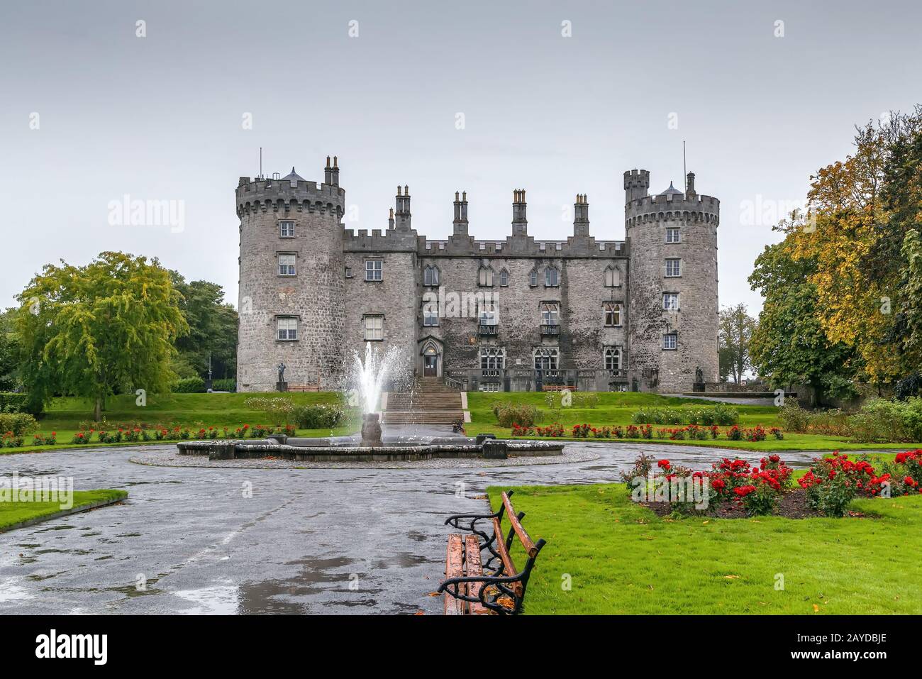 Kilkenny Castle, Ireland Stock Photo