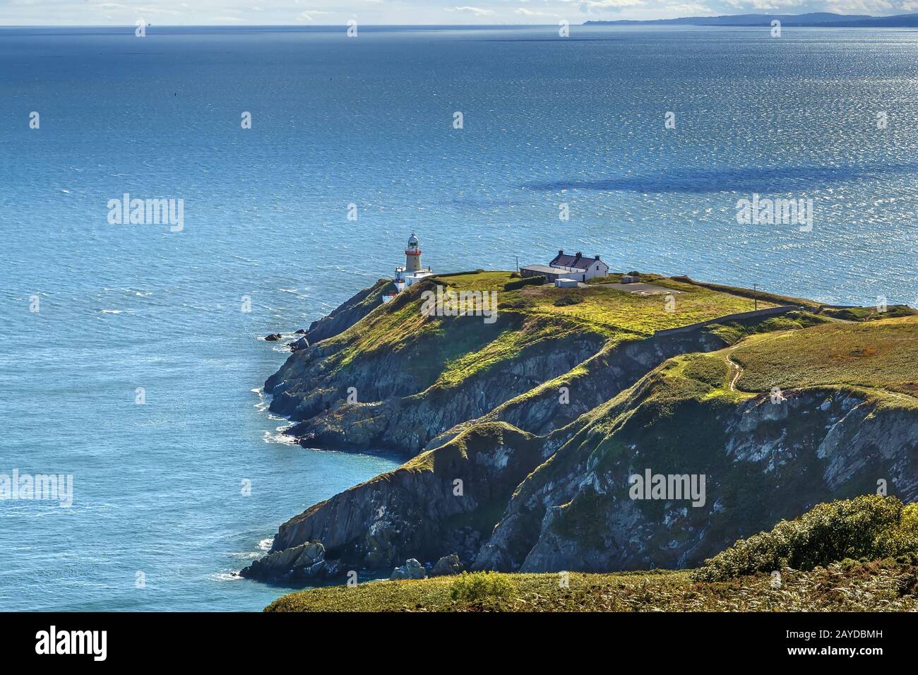 Baily Lighthouse, Howth, Ireland Stock Photo - Alamy