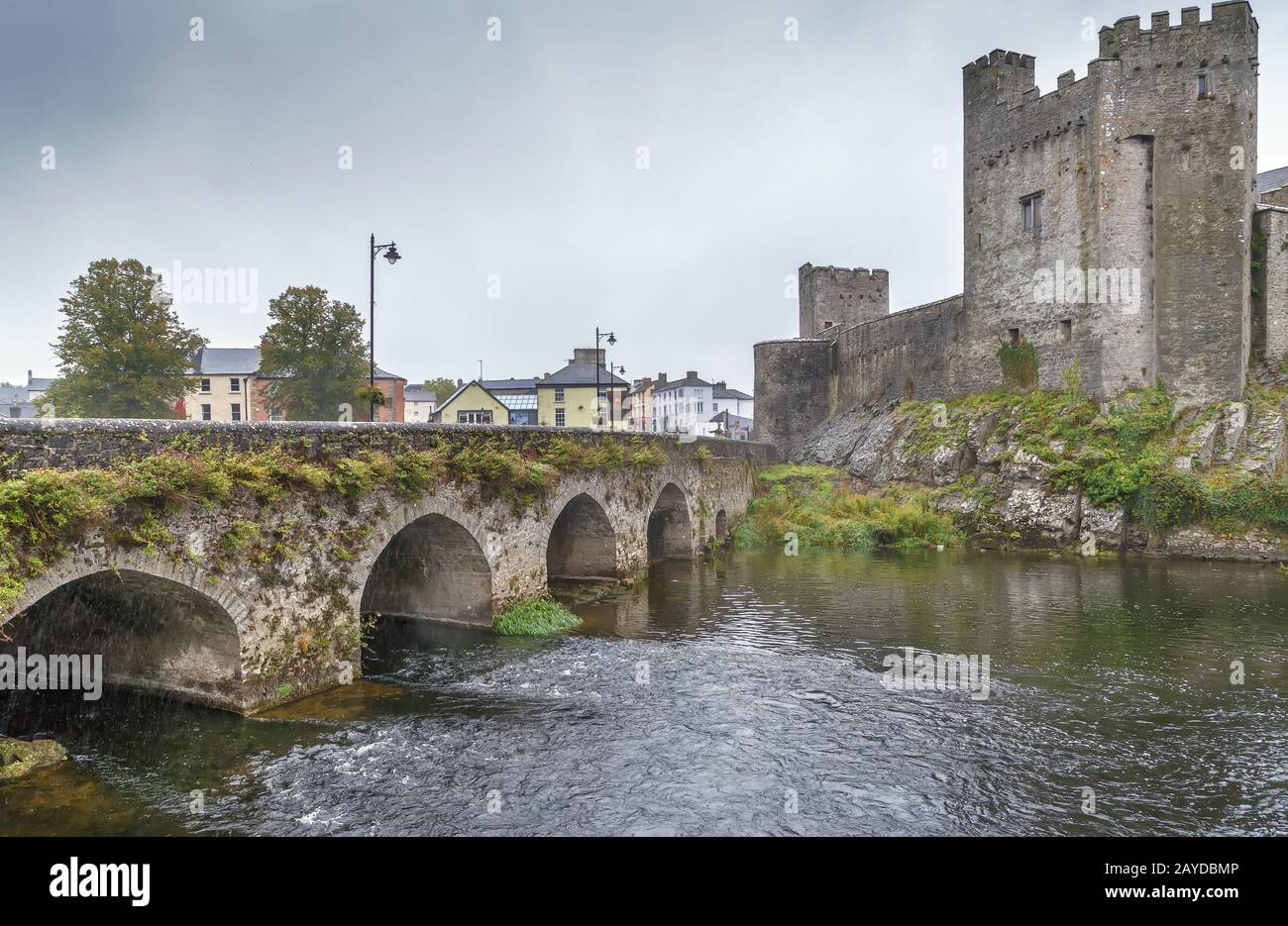 Bridge in Cahir town, Ireland Stock Photo