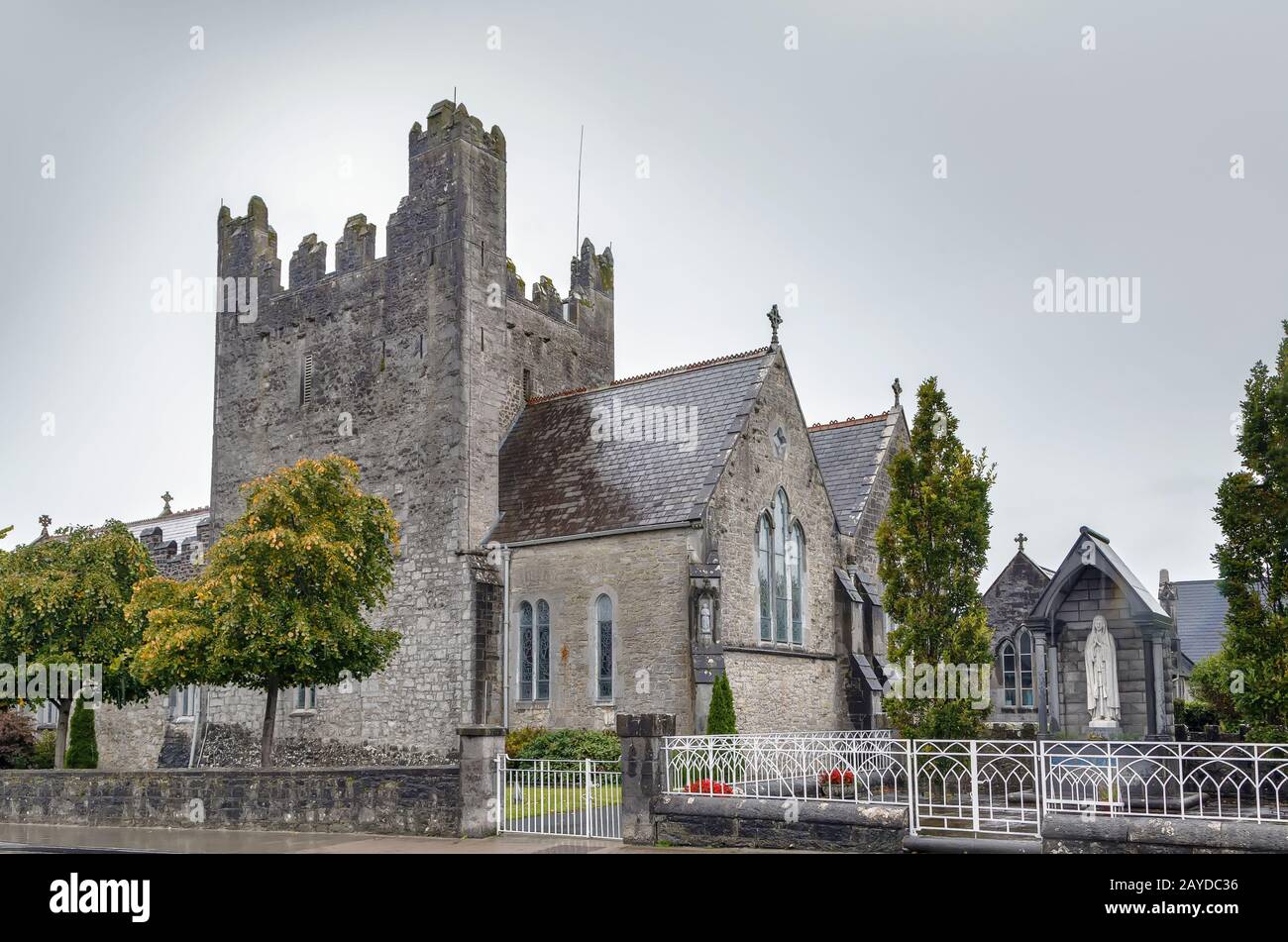 Holy Trinity Abbey Church in Adare, Ireland Stock Photo - Alamy