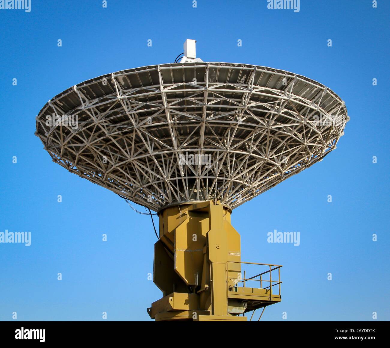 a radar dish for radio reception, air traffic control Stock Photo - Alamy