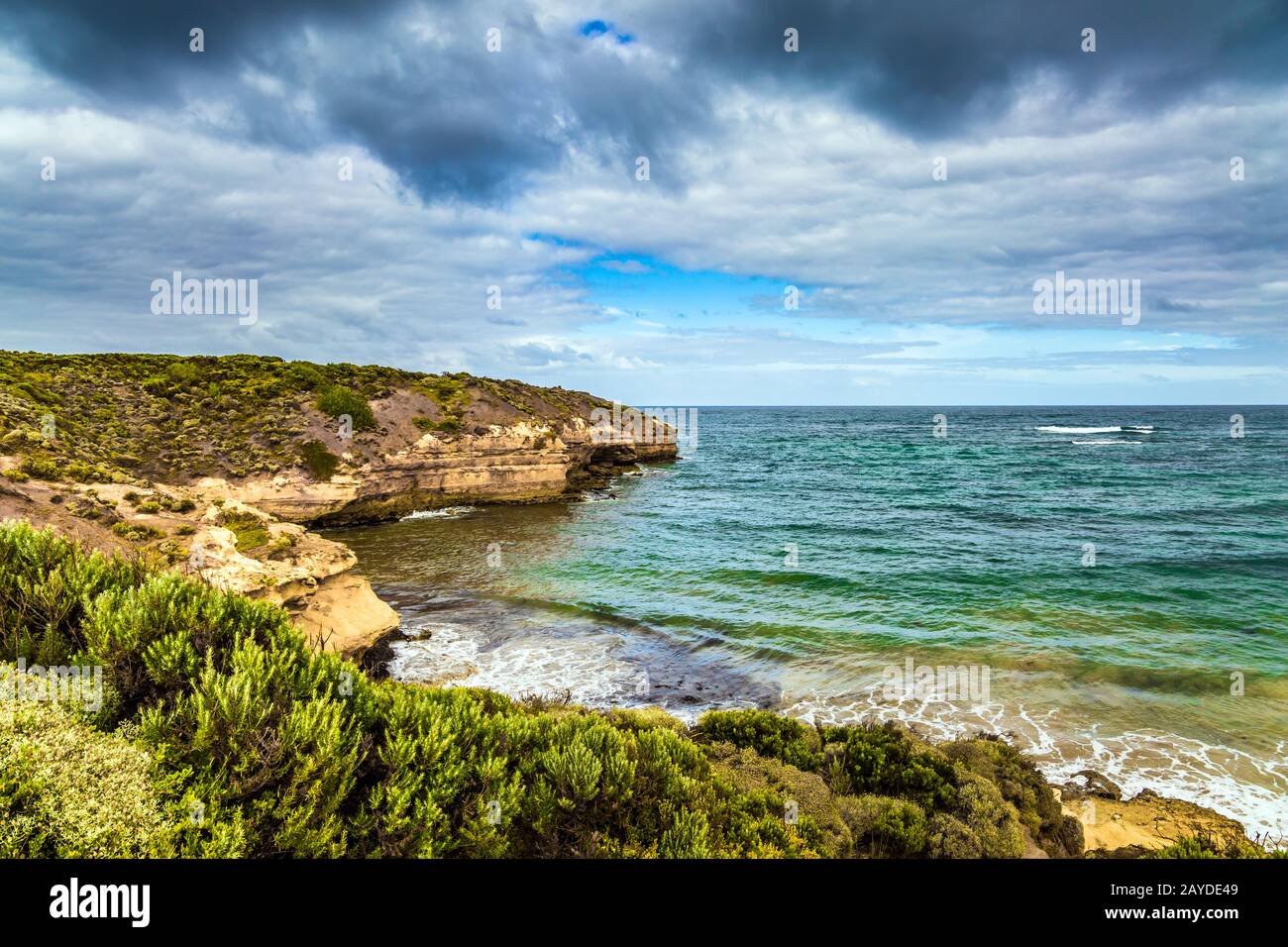 Picturesque seashore Stock Photo