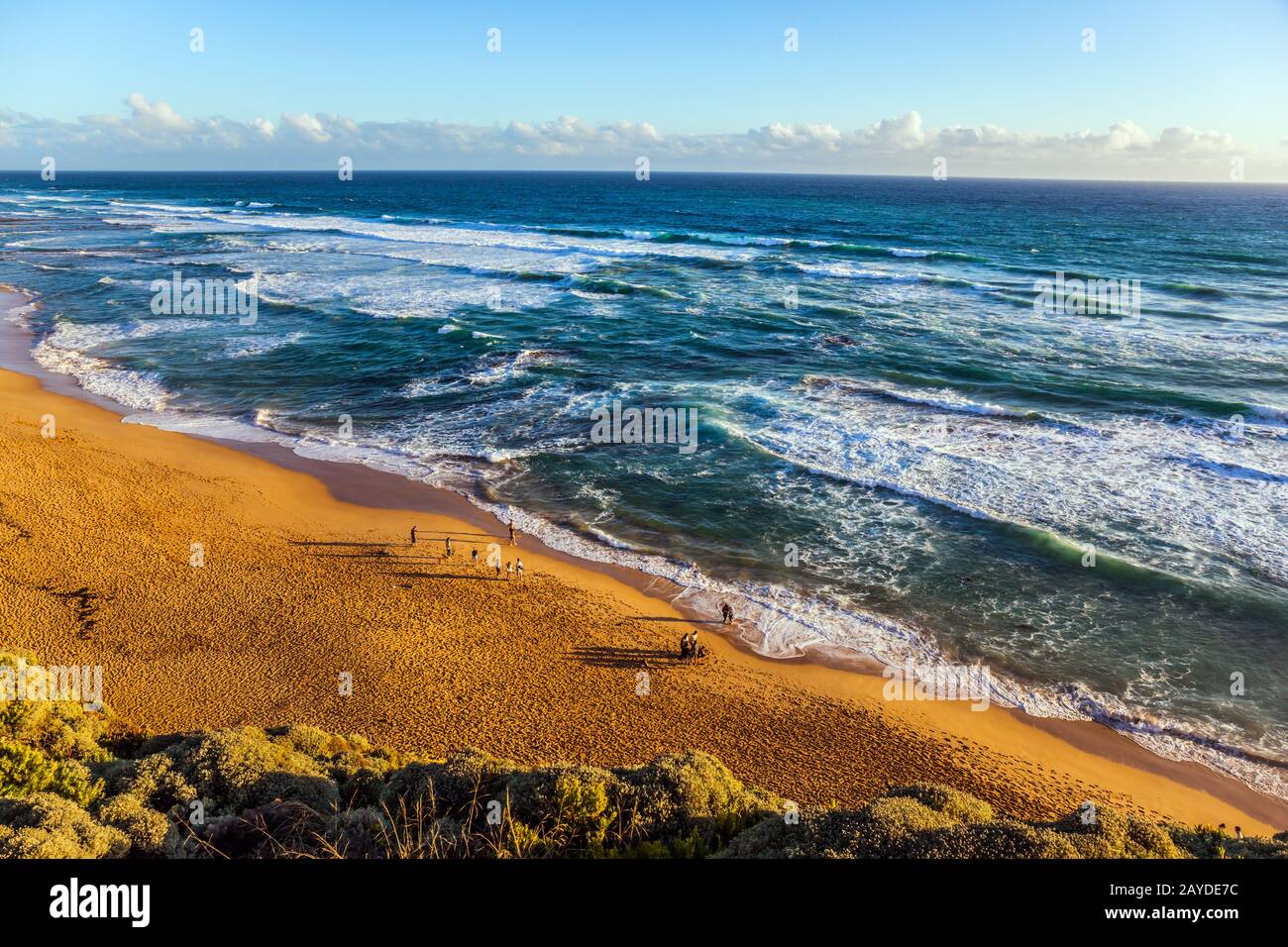 Ocean shore of Australia Stock Photo