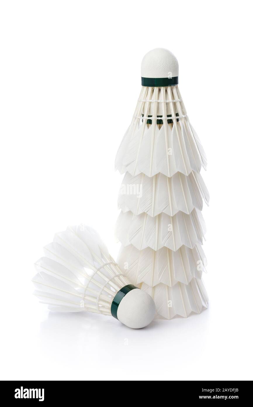 Plastic feather shuttlecock hires stock photography and images Alamy