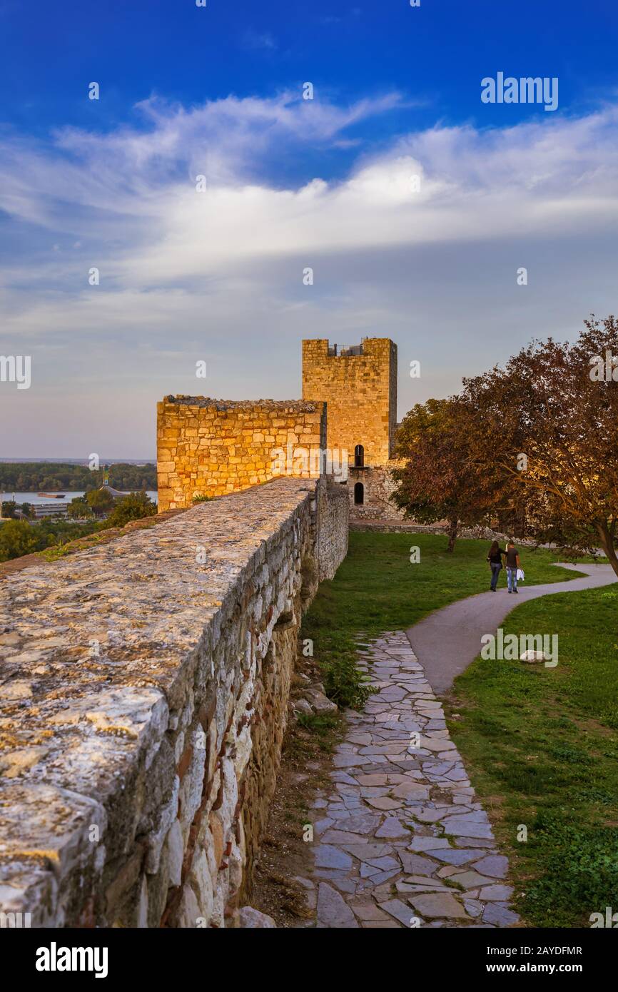 Kalemegdan fortress Beograd - Serbia Stock Photo