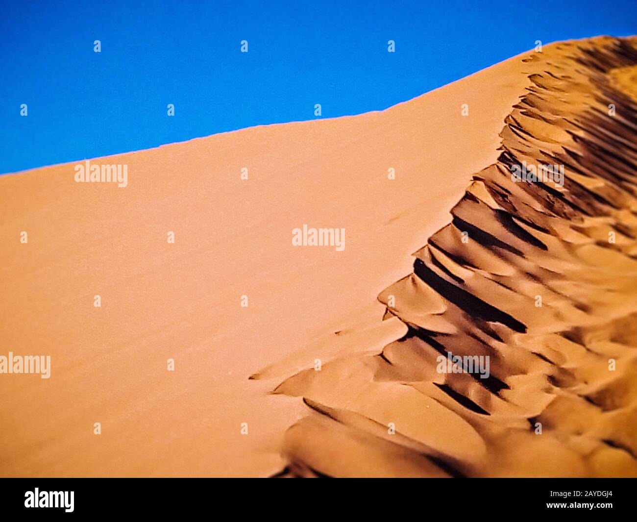 sand dune in Namibia desert Stock Photo