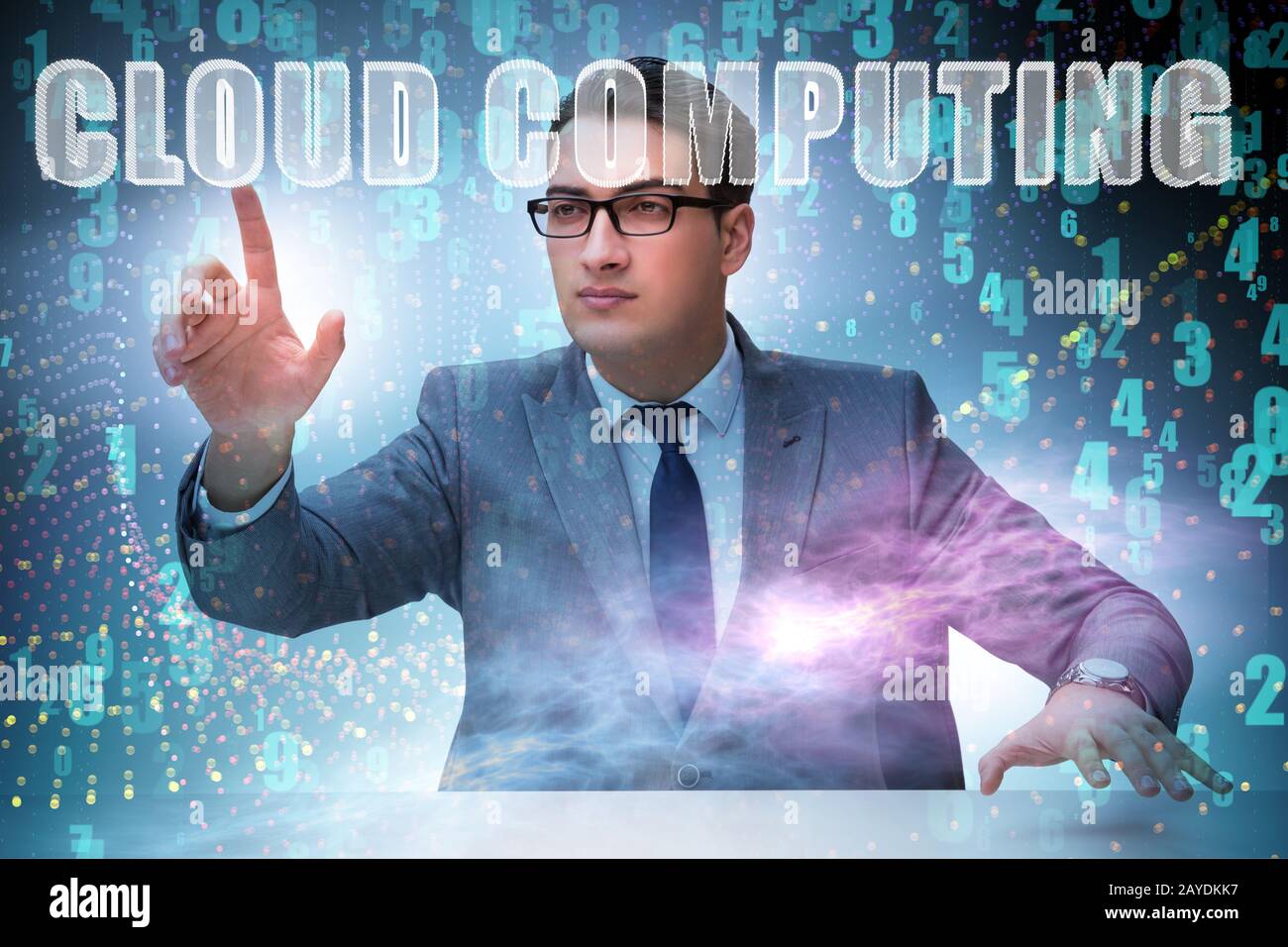 Concept of cloud edge and fog computing Stock Photo - Alamy