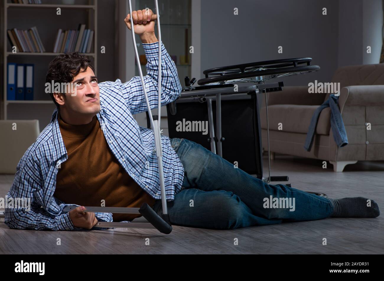 Falling off chair hires stock photography and images Alamy