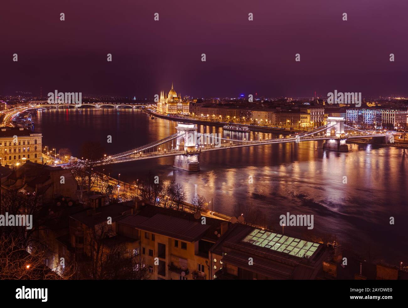Skyline budapest hungary view hi-res stock photography and images - Alamy