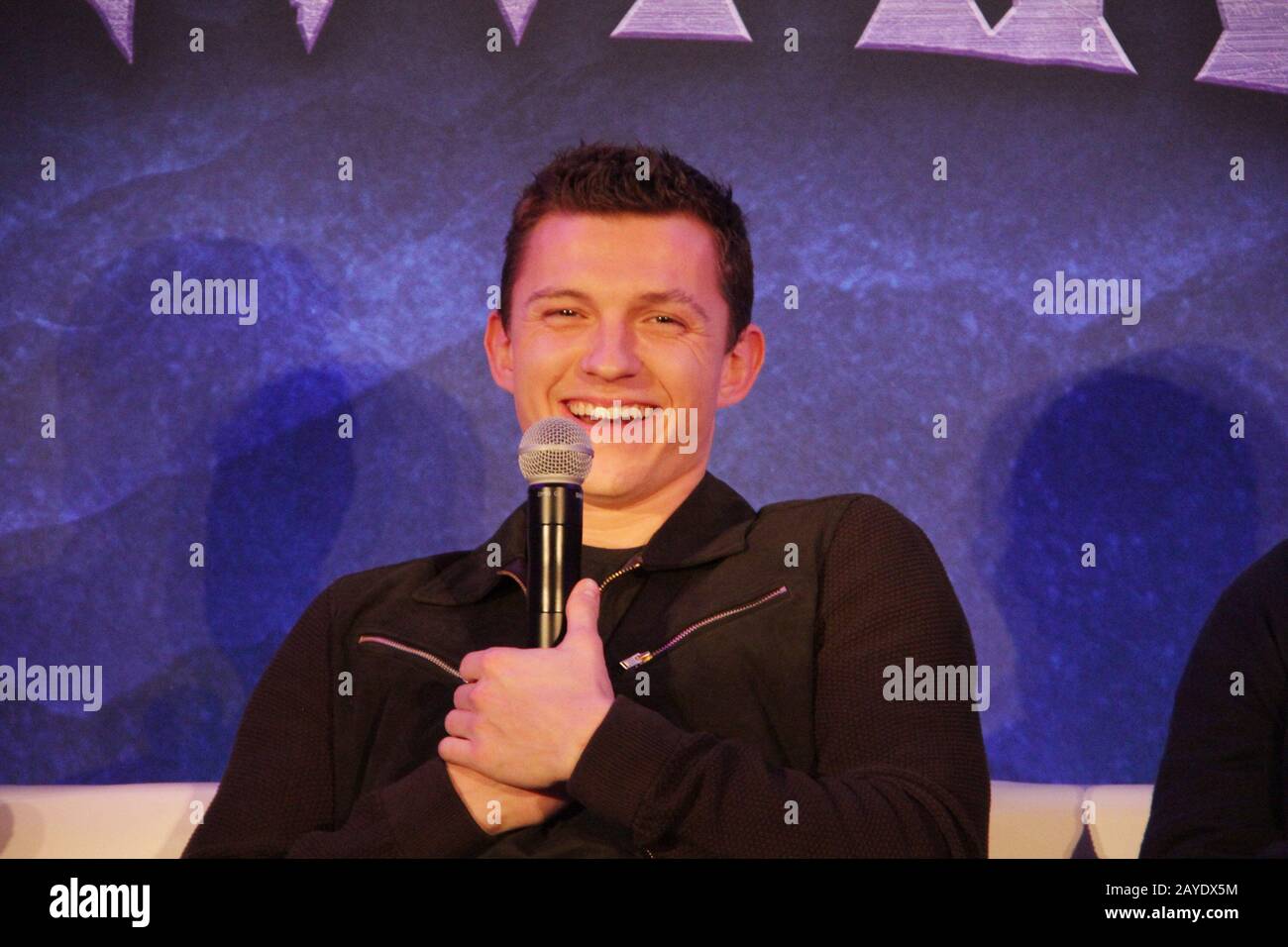 Tom Holland 02/14/2020 "Onward" Press Conference held at the SLS Hotel in Beverly Hills at Los Angeles, CA Photo by Izumi Hasegawa/HollywoodNewsWire.net Credit: Hollywood News Wire Inc./Alamy Live News Stock Photo