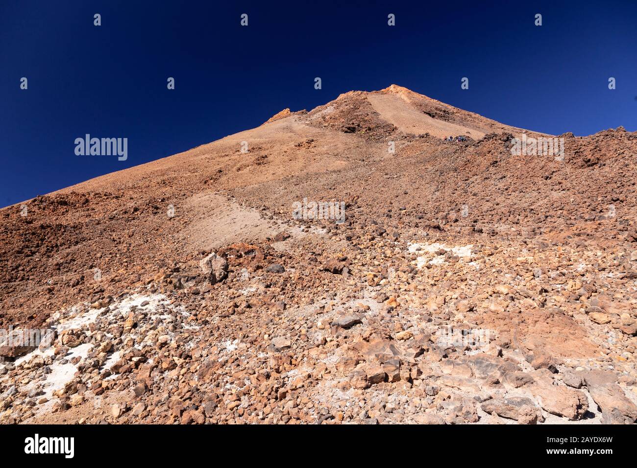 Summit of Mount Teide, Tenerife, Canary Islands Stock Photo