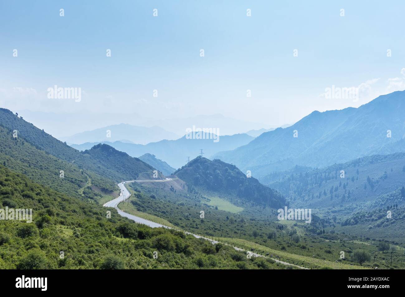 qinghai beishan national forest park Stock Photo