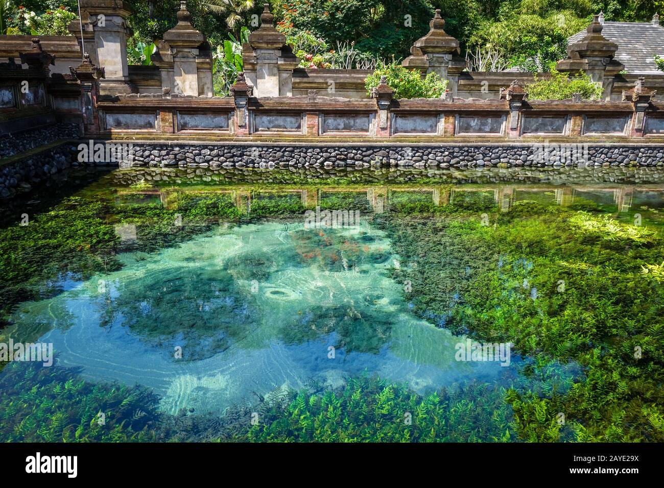 Pura Tirta Empul Temple, Ubud, Bali, Indonesia Stock Photo - Alamy