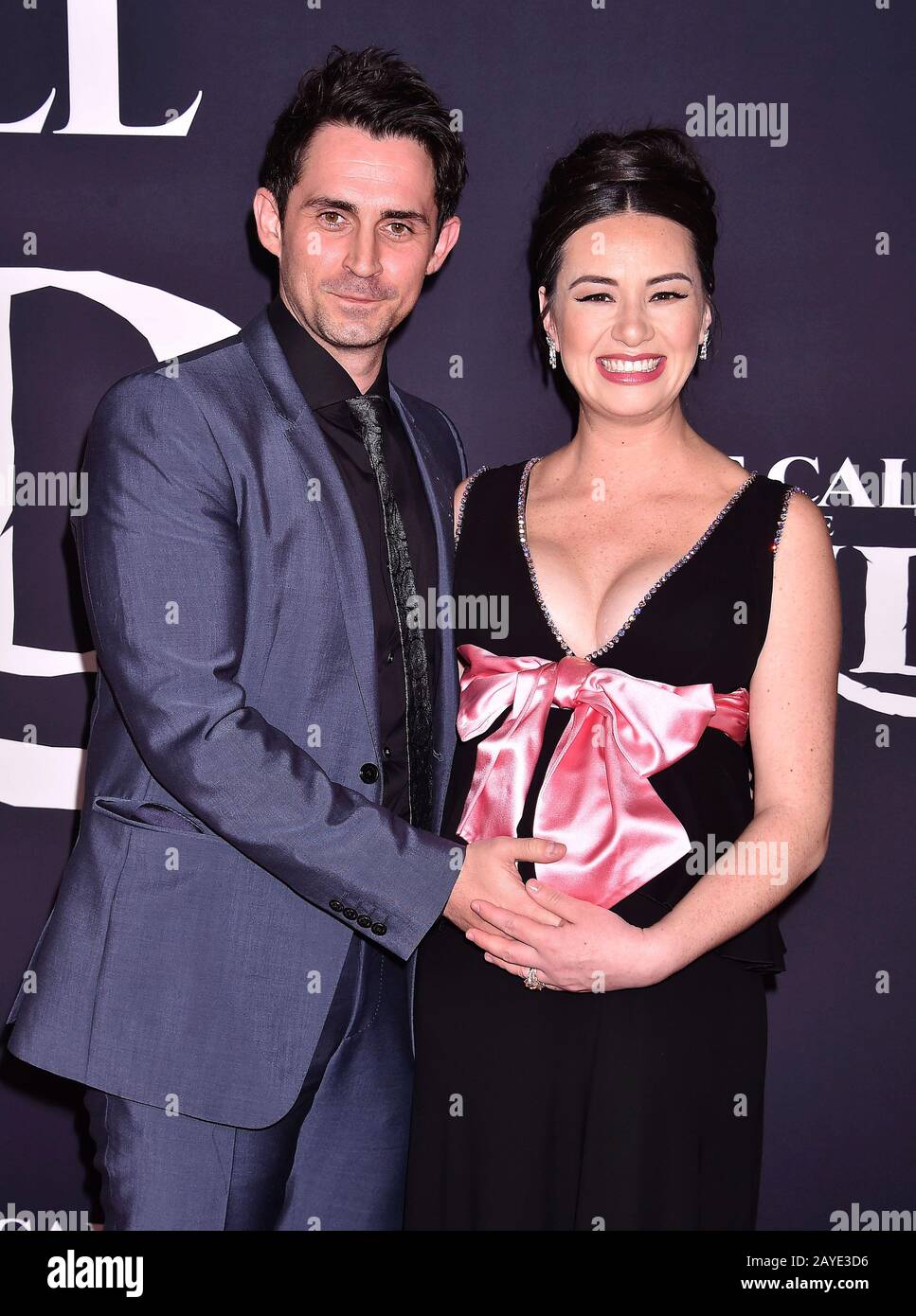 HOLLYWOOD, CA - FEBRUARY 13: Richard de Klerk and Cara Gee attend the