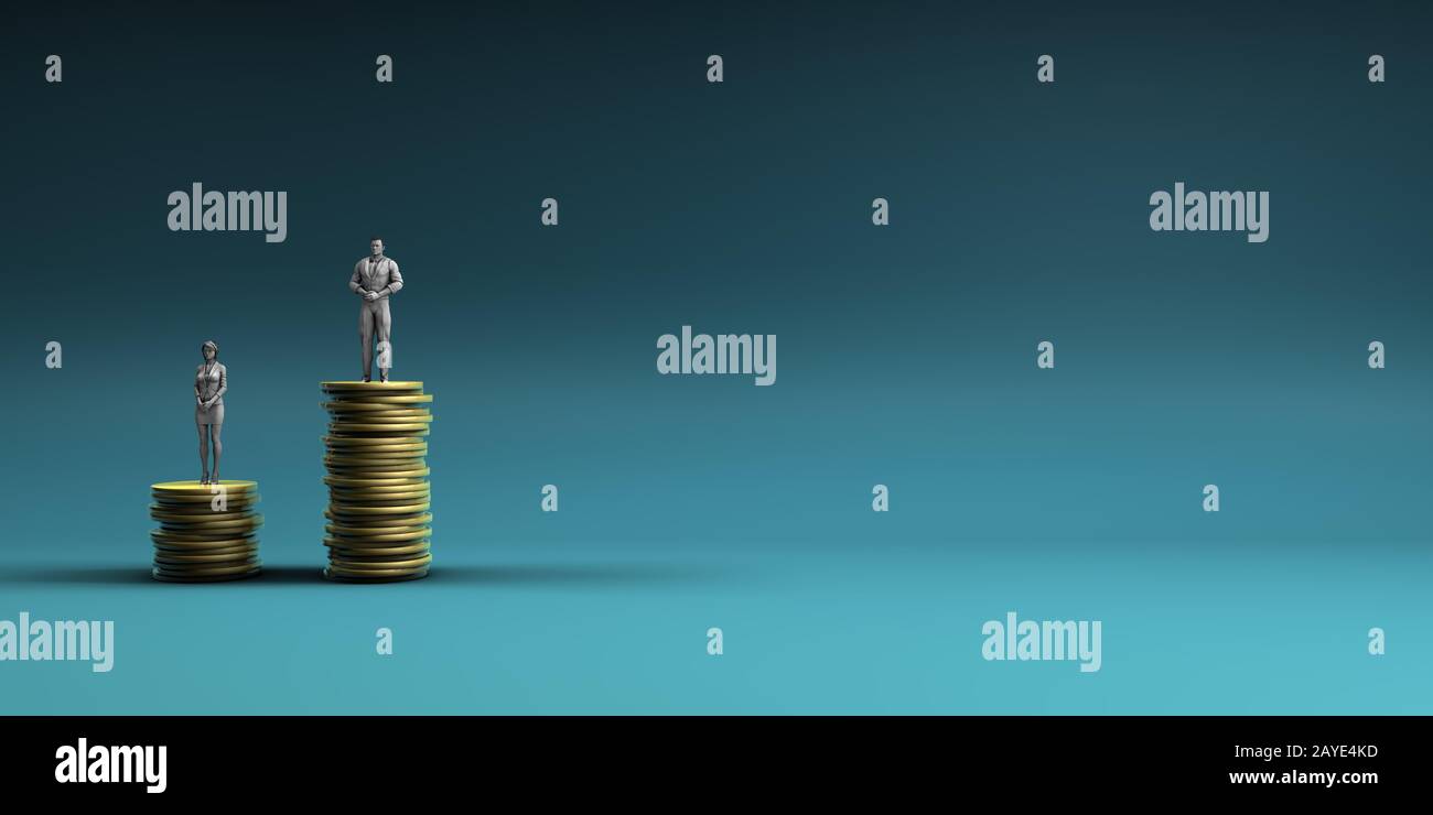 Income Inequality Stock Photo