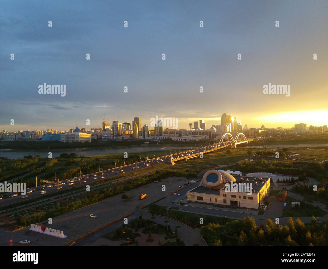 Astana (Nur-Sultan), Kazakhstan Stock Photo
