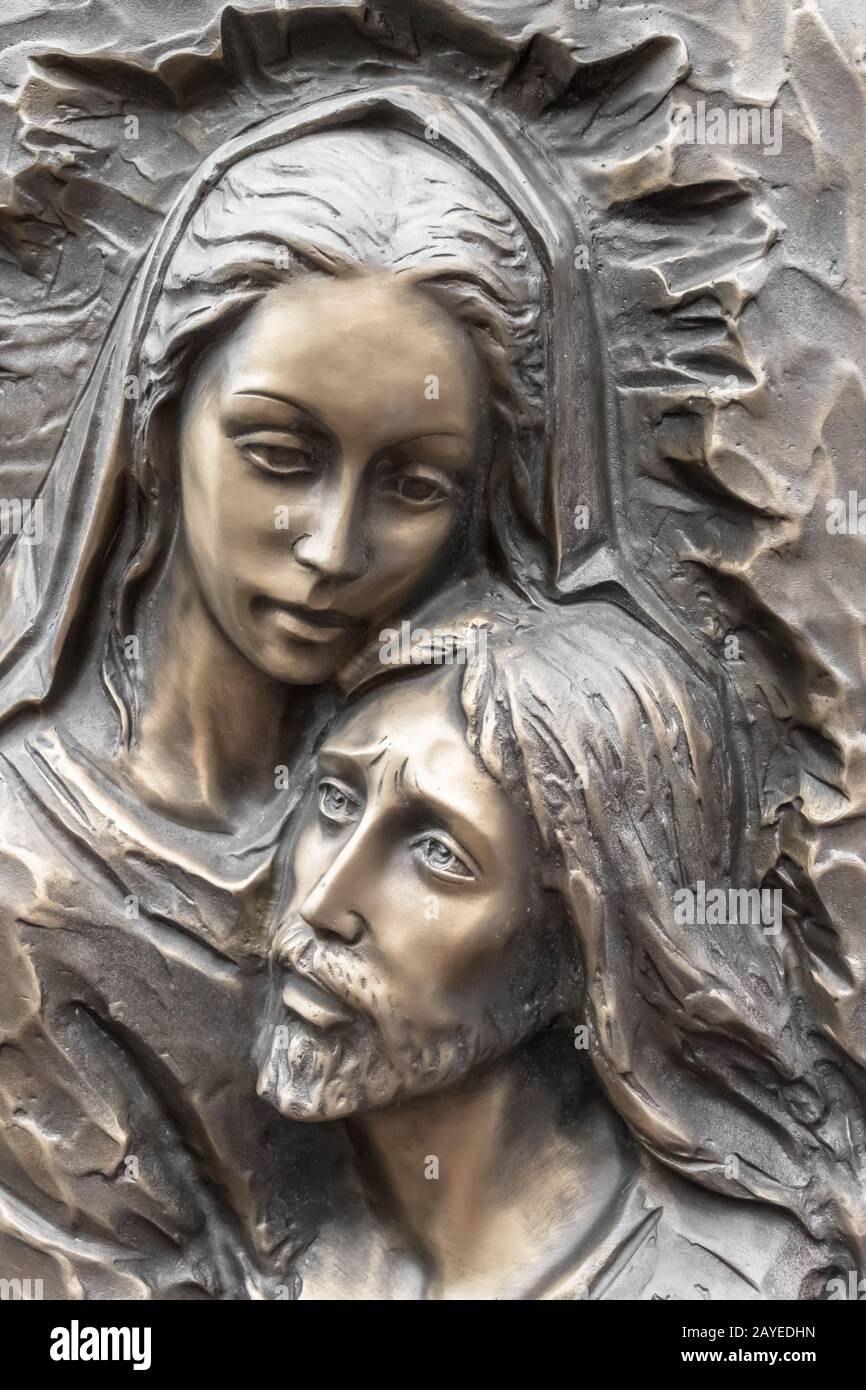 Jesus and Mary Stock Photo - Alamy