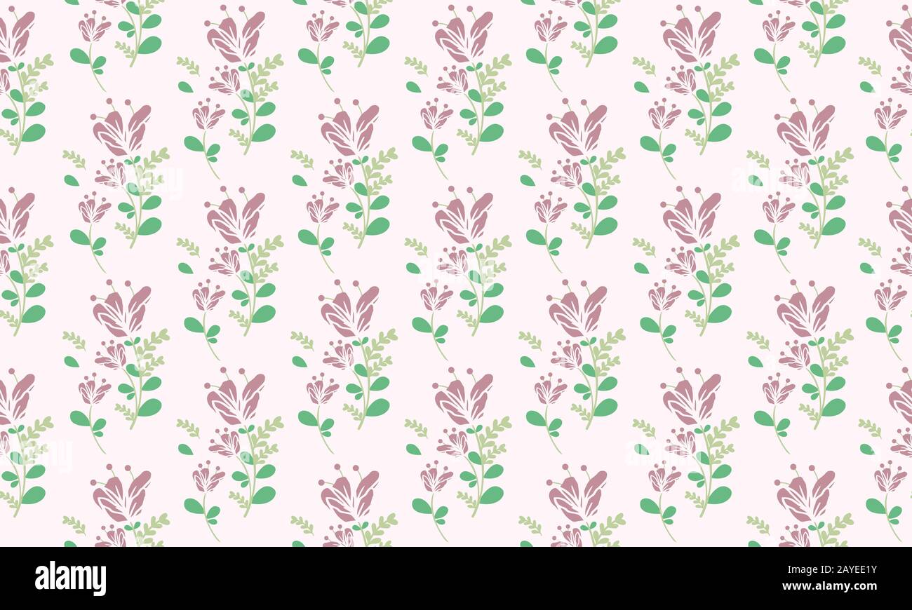 The beautiful of spring floral wallpaper decoration, with leaf and ...
