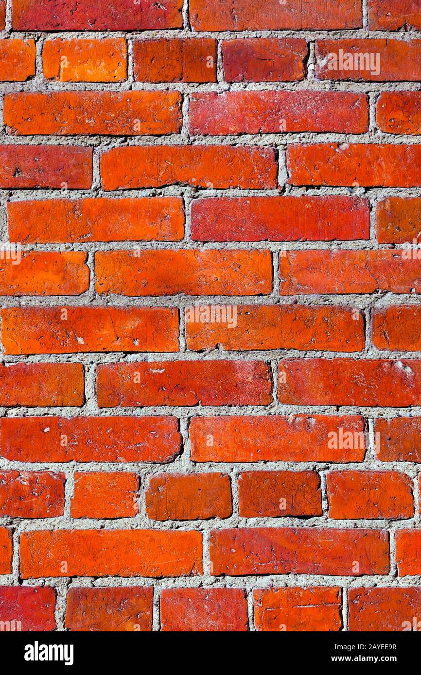 Background of brick wall texture Stock Photo