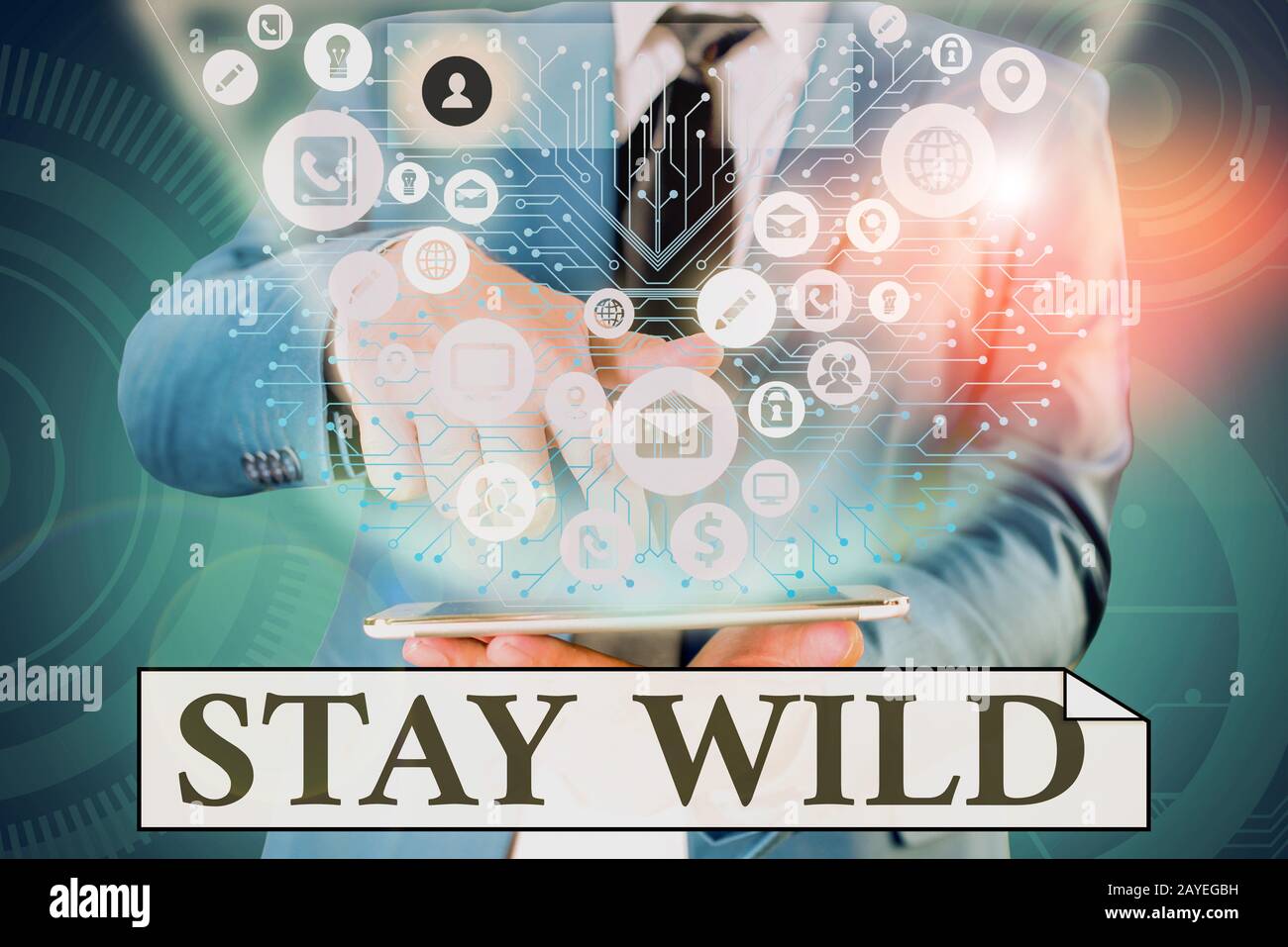 Handwriting Text Writing Stay Wild Concept Meaning Keep Being You And Doing What You Re Doing Never Want To Change Stock Photo Alamy
