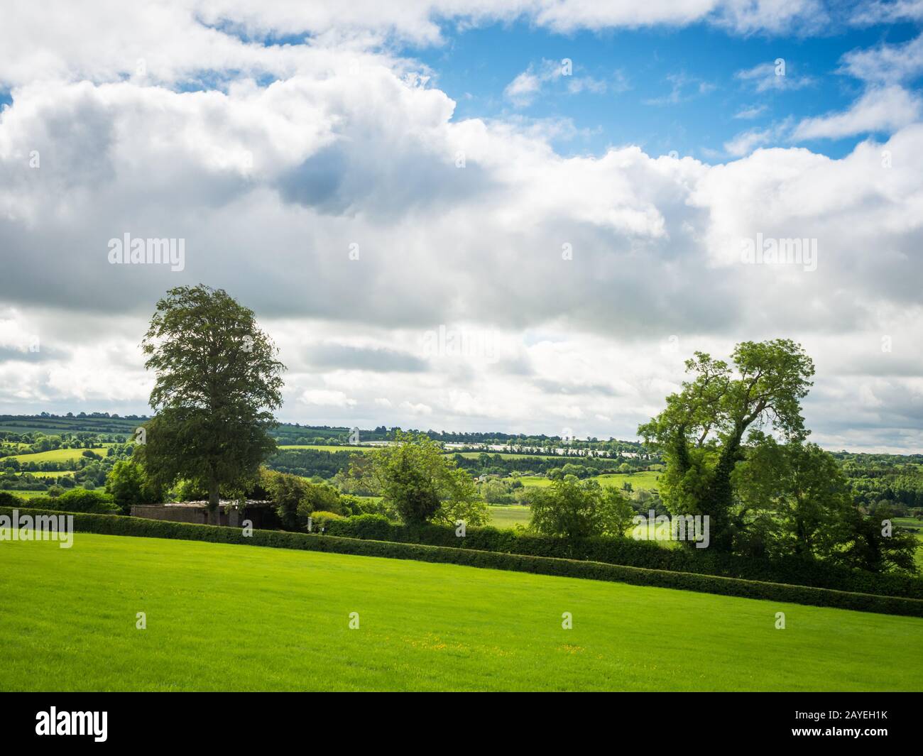 River Boyne Valley In Ireland Stock Photo Alamy
