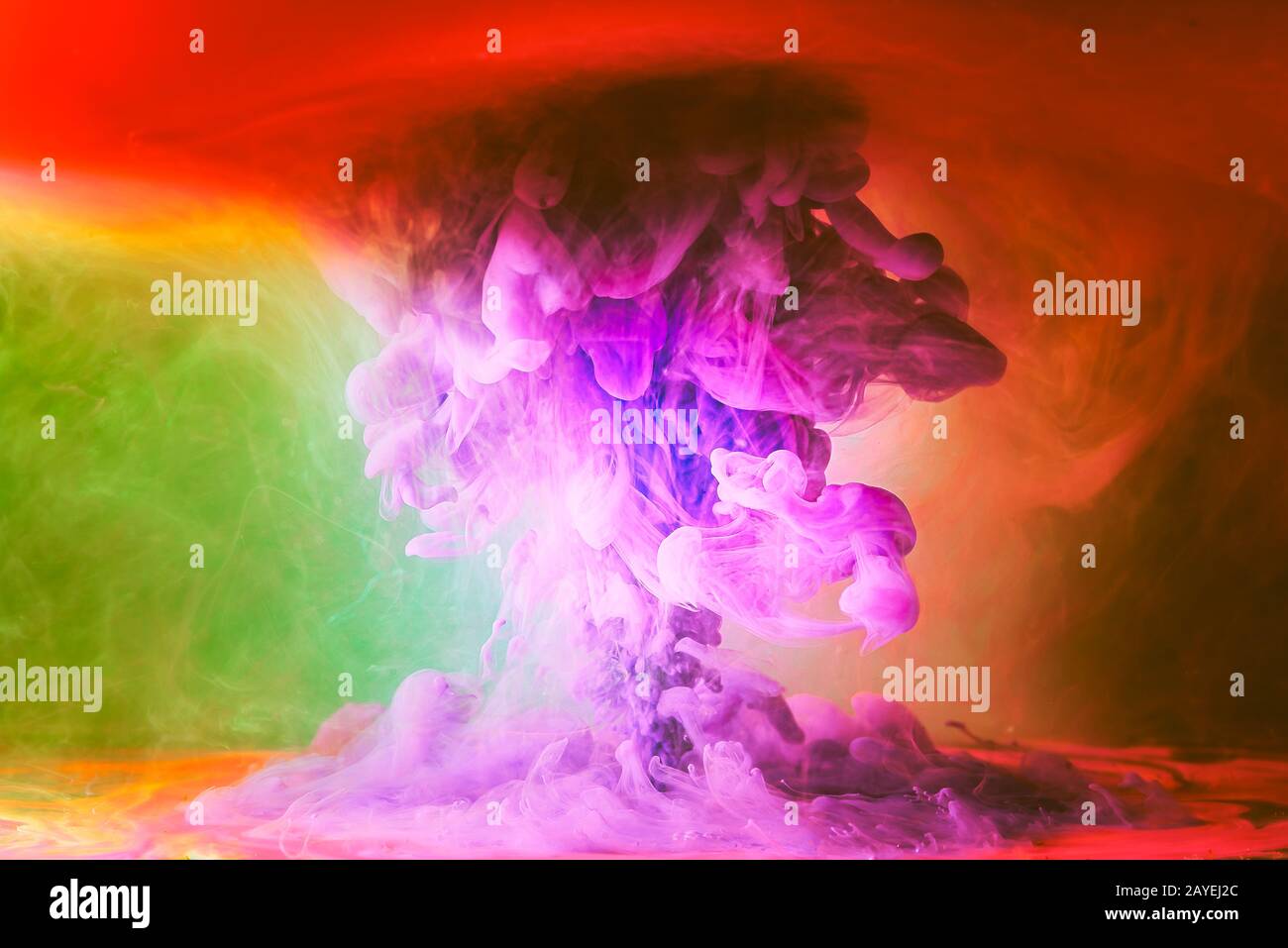 Pink purple colorful water splash hi-res stock photography and images ...