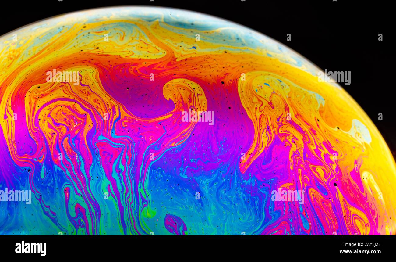 Rainbow soap bubble hi-res stock photography and images - Alamy