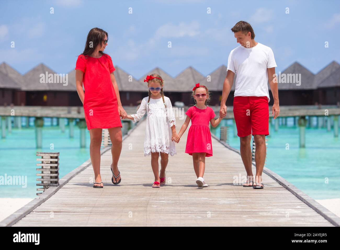 Family summer vacation fun hi-res stock photography and images - Alamy