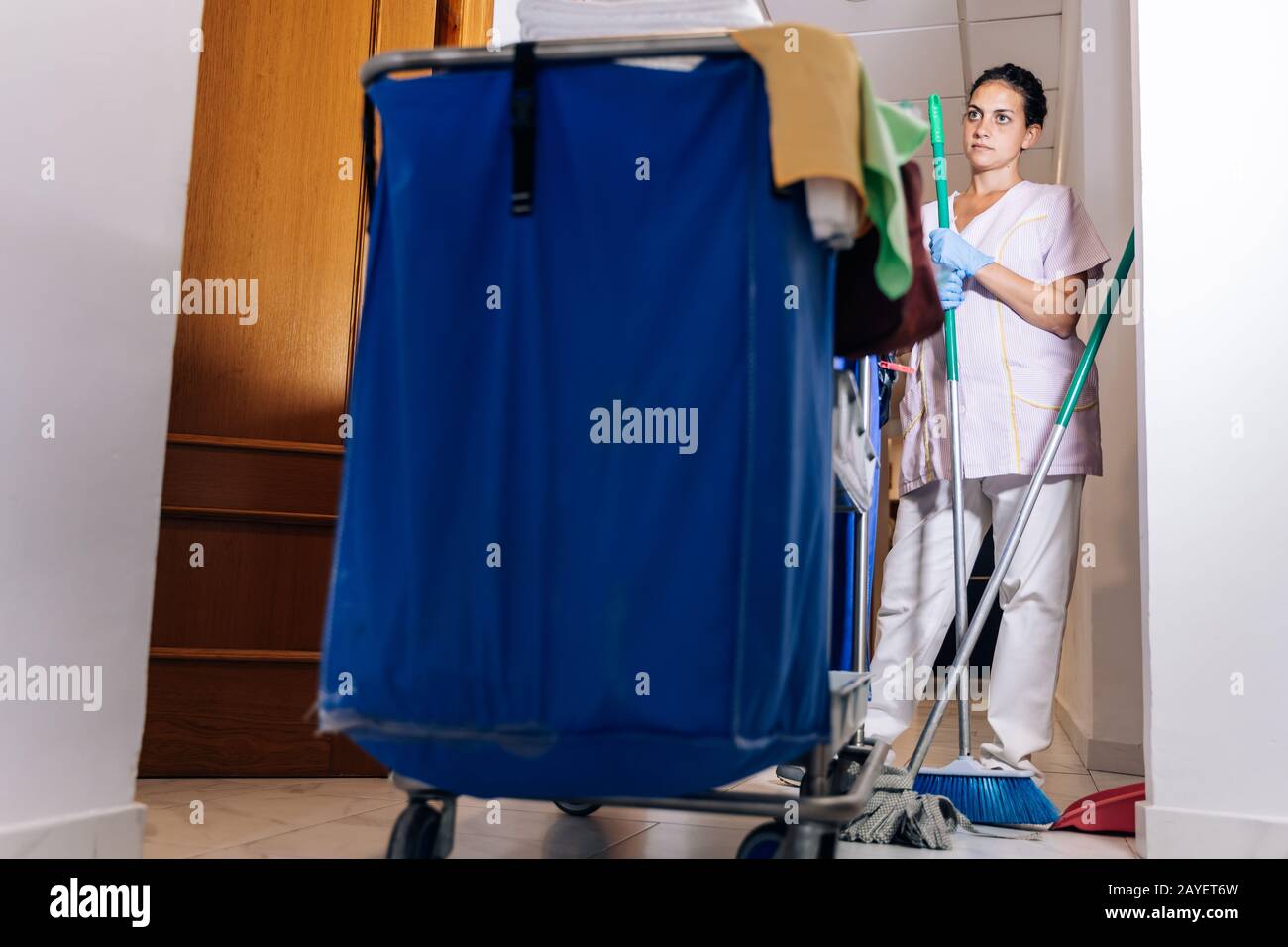 trolley bag cleaning
