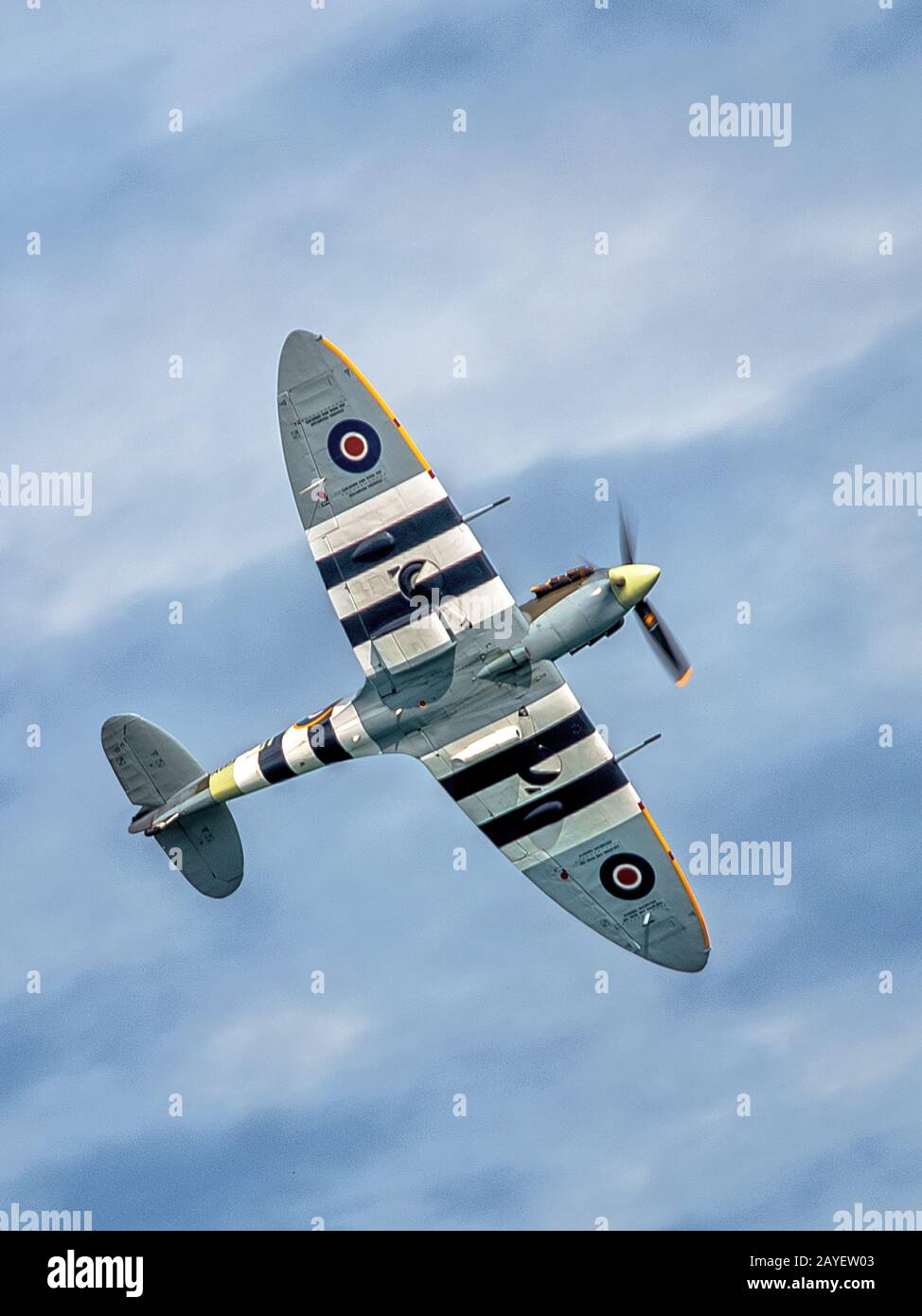 Spitfire Mk Vb of RAF battle of Britain Memorial Flight Stock Photo