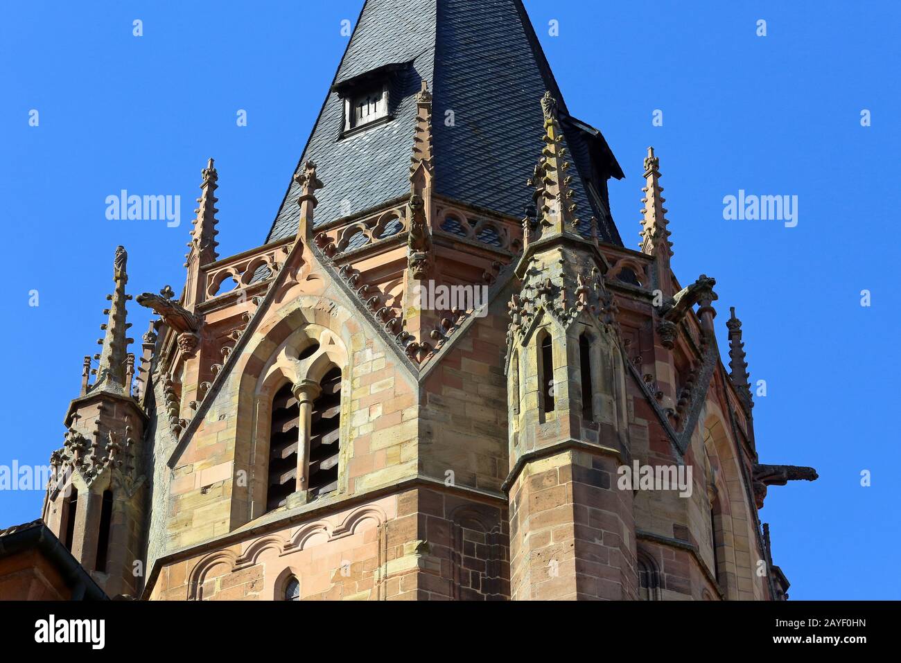 wissembourg church Stock Photo