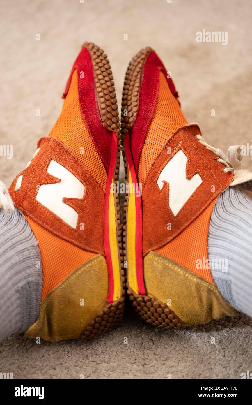 New balance running shoes hi-res stock photography and images - Alamy