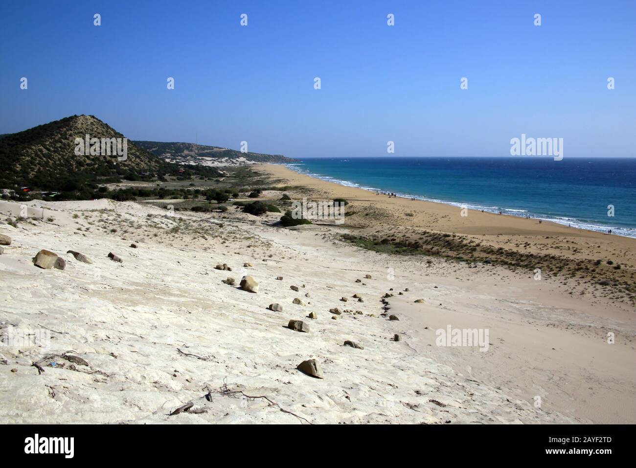 Altinkum Beach or Golden Beach, the most beautiful beach in Northern